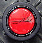 ” MOMO MARIO ANDRETTI RED HORN BUTTON”/