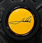 ” MOMO MARIO ANDRETTI YELLOW HORN BUTTON”/