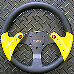 ” MOMO SPIDER YELLOW 320mm”/